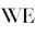 WE logo